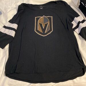 NHL VGK Vegas Golden Knights 3/4 Sleeve Shirt